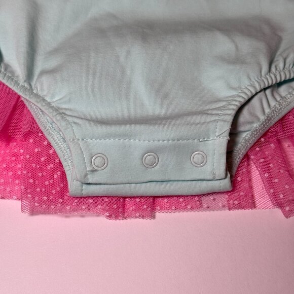 Little Me Butterfly Tulle Dress / Tutu Dress / size 6 months - Picture 5 of 7